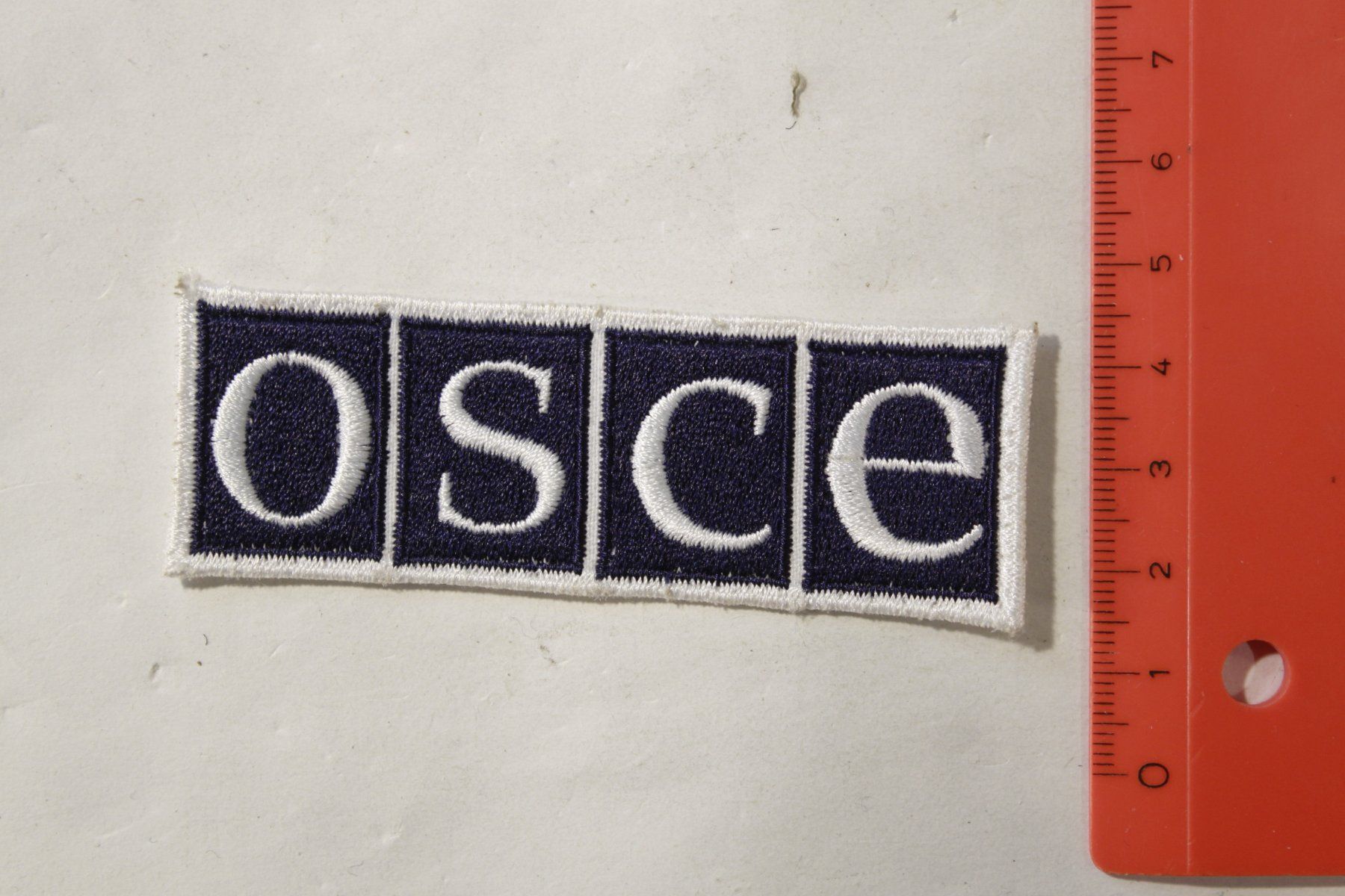 Schweizer Armee Plaketten & Abzeichen: Badge OSCE – Gebraucht aus La plaine von 7A6T2ME