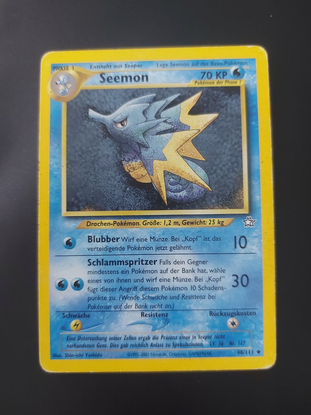 Pokémon Cartes à collectionner: Seemon #48 Neo Genesis vintage DE – D'occasion à Biasca par Sara_Poke123
