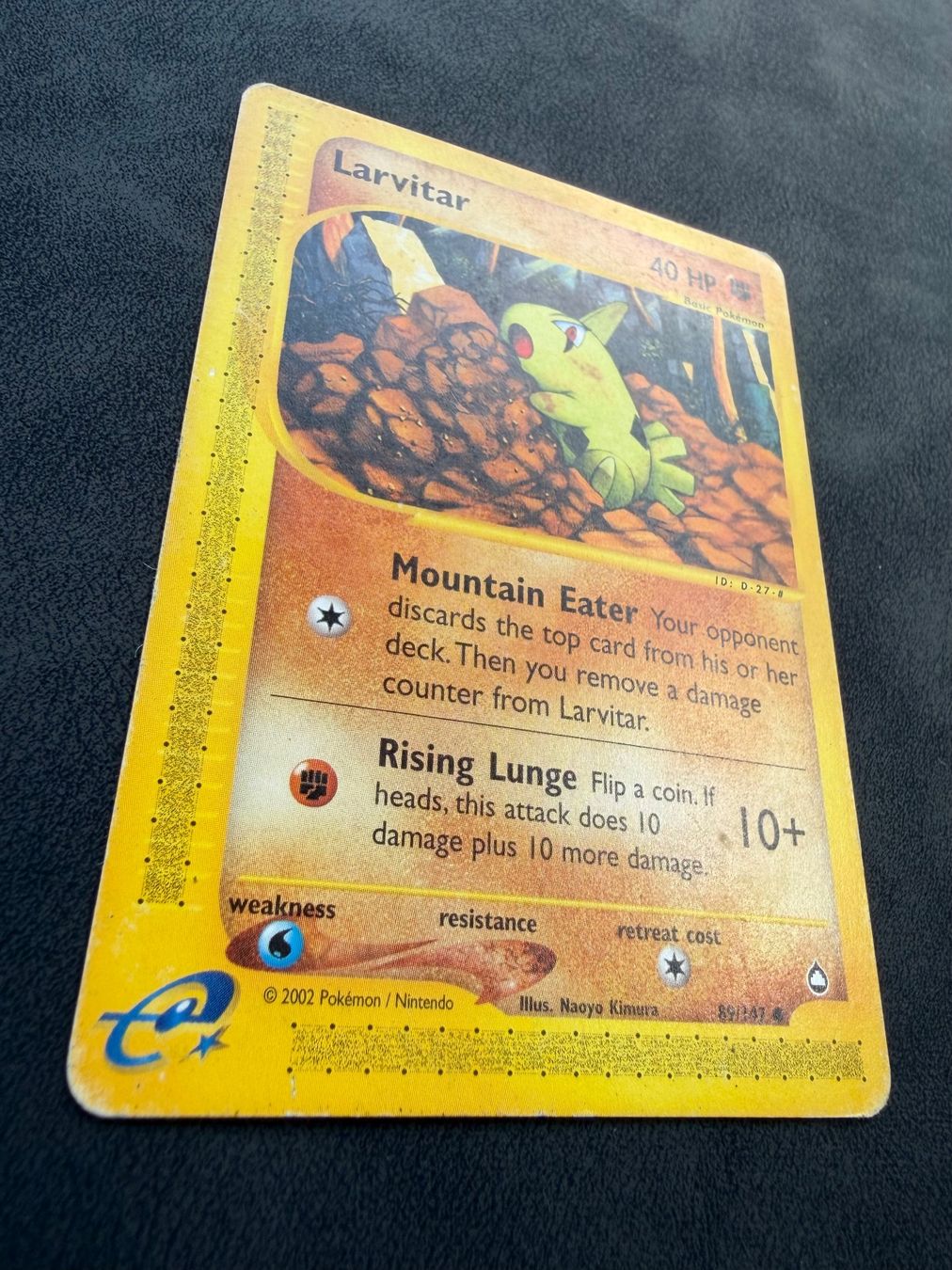 Pokémon Cartes à collectionner: Larvitar 89/147 | Aquapolis | EN – D'occasion à Aarau par fgr15 2