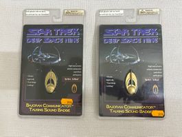NEU Star Trek Deep Space Nine Communicator Badge OVP Rarität