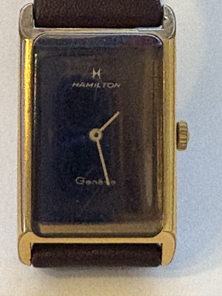 Hamilton Uhren: Hamilton geneve handaufzug läuft  – Gebraucht aus Murten von Tzaugg