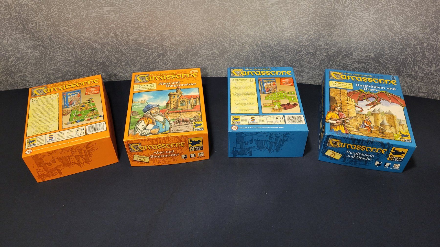 Jeux: 2 leere Kartonschachteln "Carcassonne" – D'occasion à Uster par gurust 1