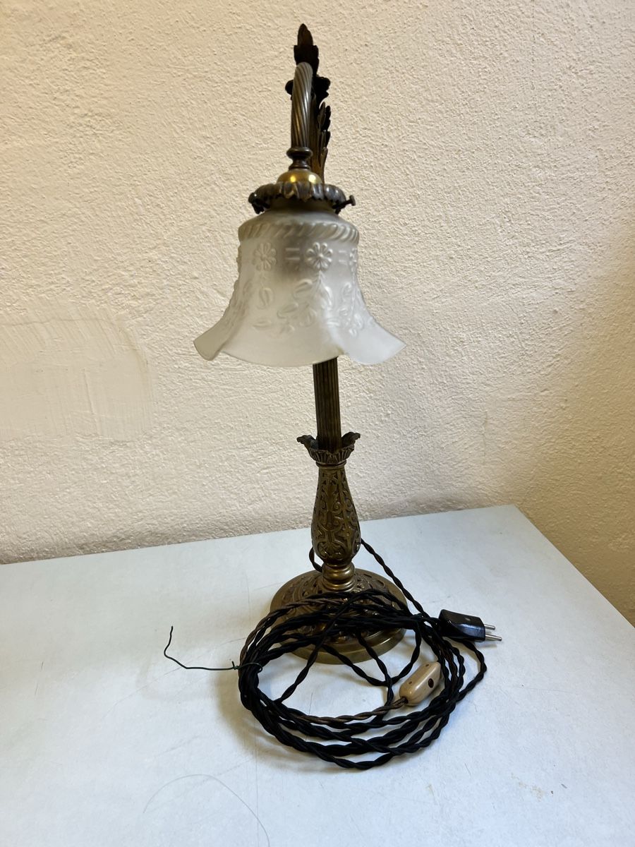 Lampade: Antiker Schön Jugendstil Lampe – Usato da Hombrechtikon venduto da vespa1954 2
