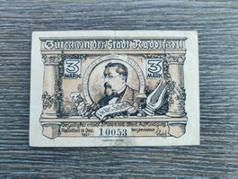 Deutschland Notgeld, Radolfzell 3 Mark 1921 !!!!!