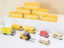 MINIS & Co viele Post Container & Modellauto Set - Spur N