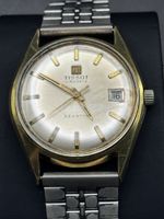 Tissot Visodate Seastar Herrenuhr Vergoldet 36.5mm Gebr.</br
