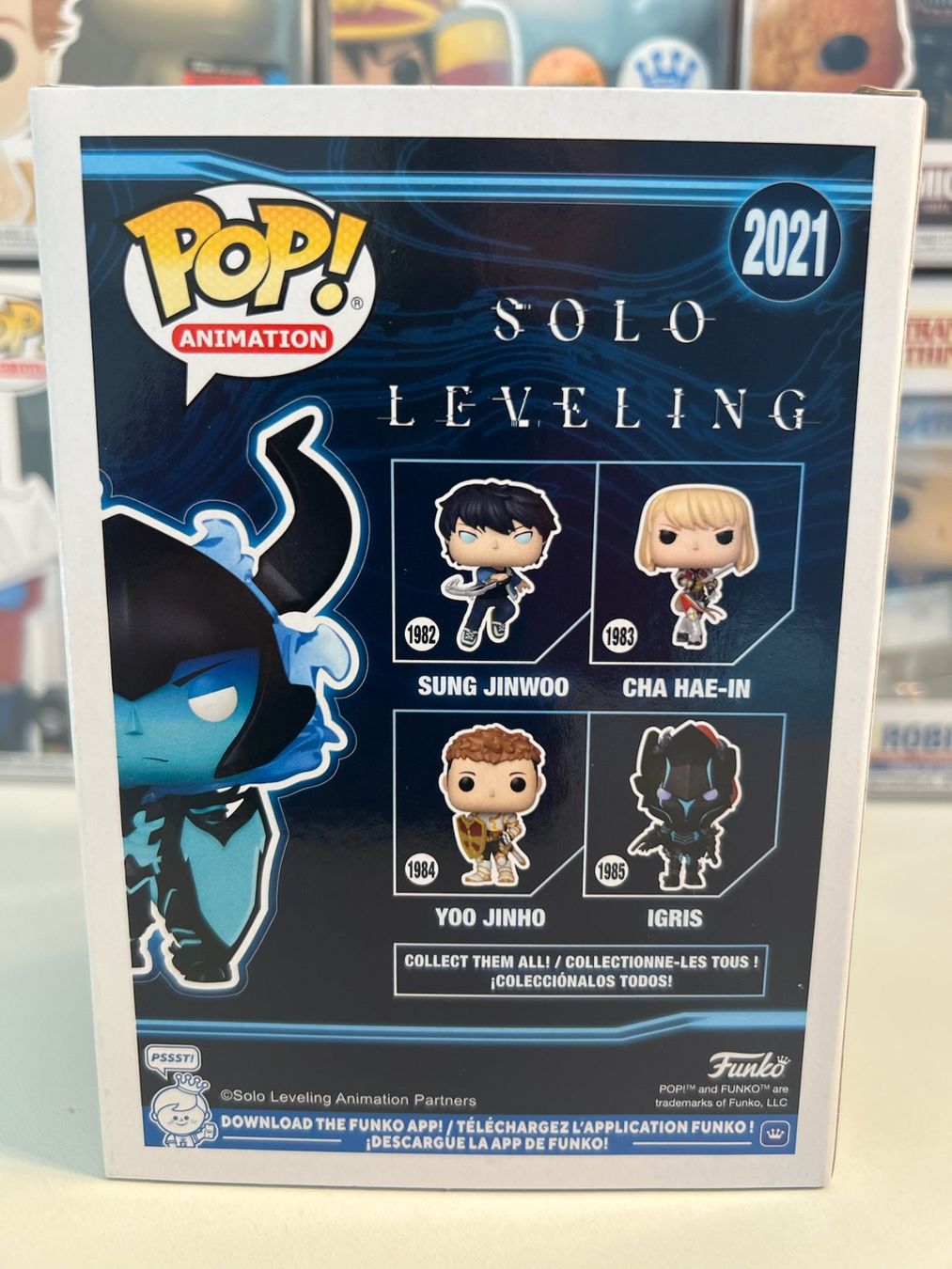 Funko Statuette: Funko POP Animation Solo Leveling Iron Edition Limitée Chase – Nuovo e nell'imballaggio originale da Le Mouret venduto da perfectbijou 2