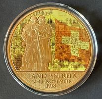 XXL Riesenmedaille Landesstreik 1918