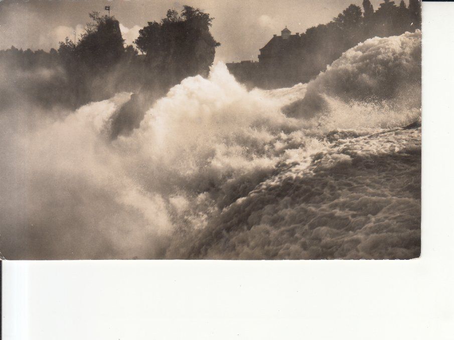 Cartoline postali: Rheinfall 1952 – Usato da Bürglen TG venduto da StampGraf