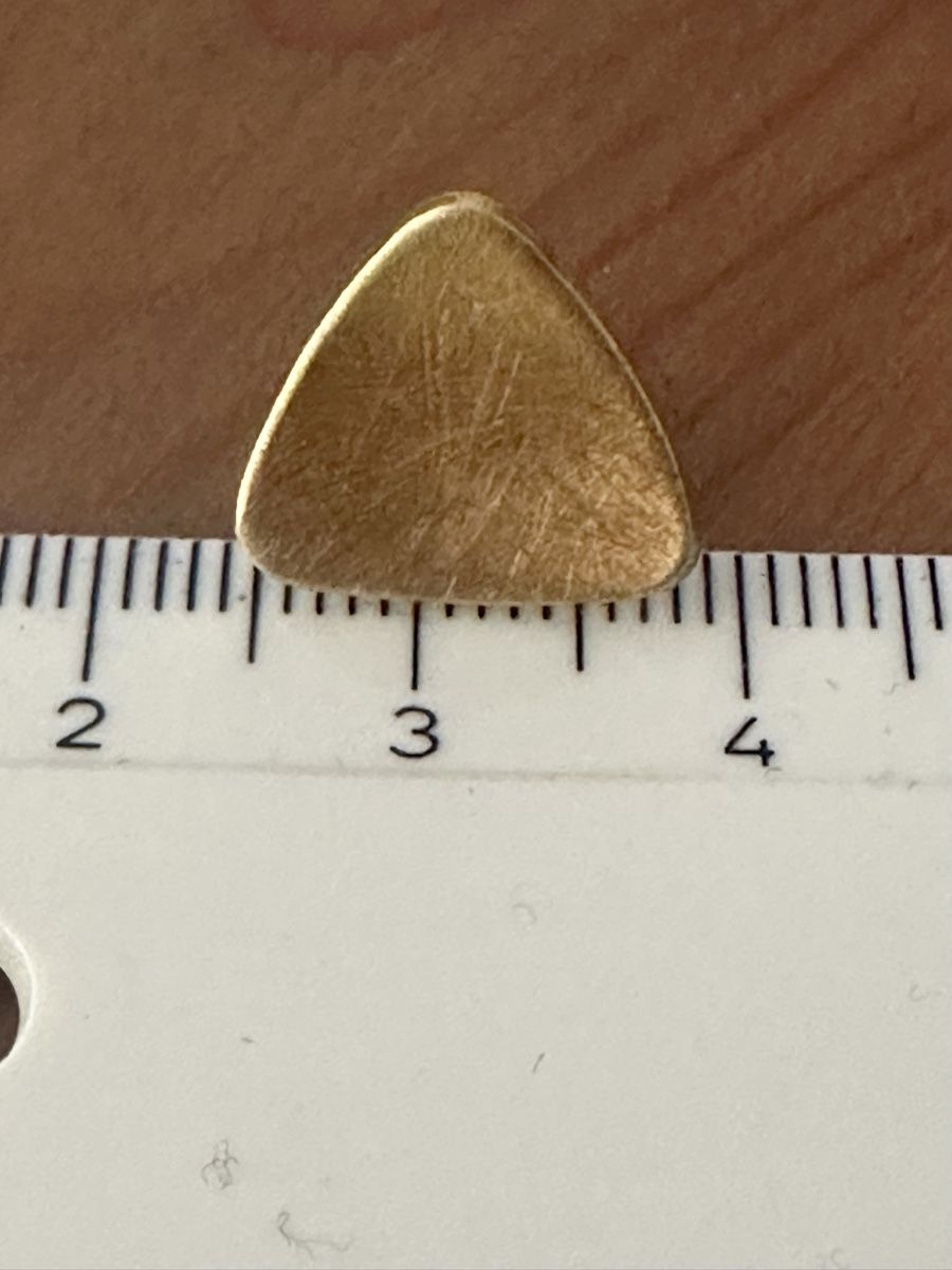 Sonstiger Schmuck: Gold Triangle Earrings Size Medium Used Condition – Gebraucht aus Zofingen von mar_k98t 1