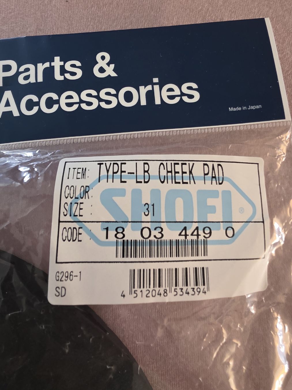 Shoei Caschi & visiere: Guanciali 31mm per Shoei Neotec 2 – Nuovo e nell'imballaggio originale da Minusio venduto da Fabioup 1