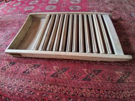 Antikes Herter-Wipf Holz-Waschbrett 