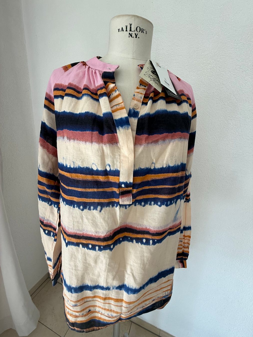 Camicette: Neu Bluse von Carrera Leinen Baumwolle Gr. XS – Nuovo e nell'imballaggio originale da Kirchdorf AG venduto da coco123 1