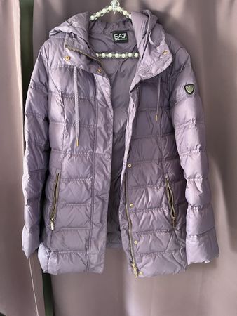 Doudoune EA7 Emporio Armani violette taille M bon état