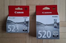 Canon PGI 520 und 521 schwarz, z.B. für Drucker MP 980