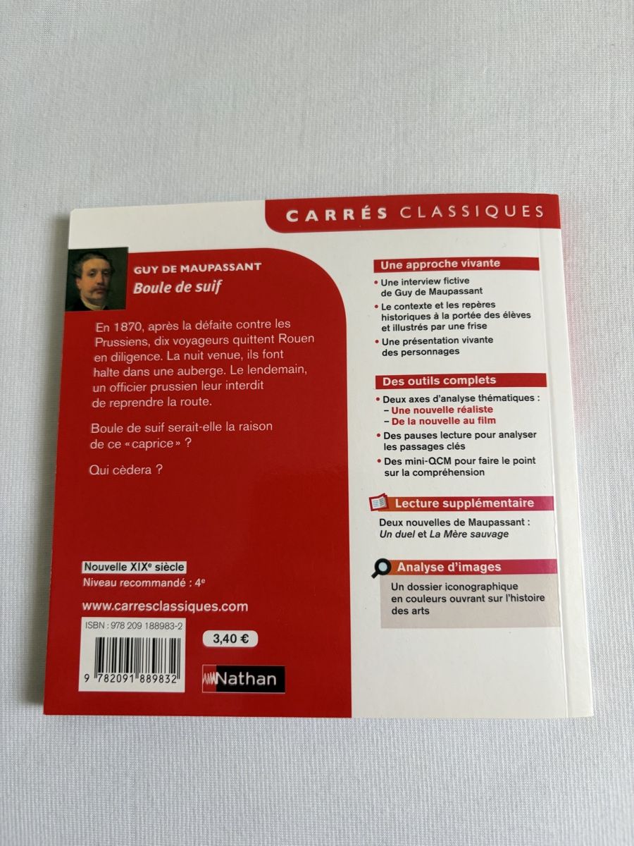 Libri: Boule de suif - Guy de Maupassant – Nuovo (secondo la descrizione) da Zug venduto da alex___4 1