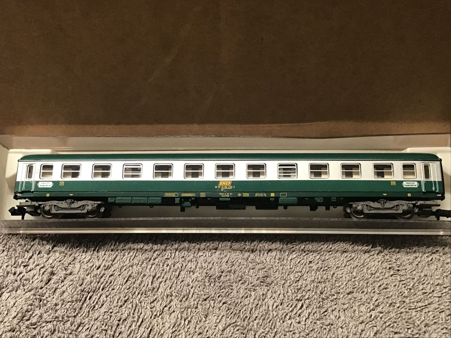 Fleischmann Modellini di ferrovie: Fleischmann 8152 SNCF Wagen, N – Usato da Männedorf venduto da Modellbau-wyss