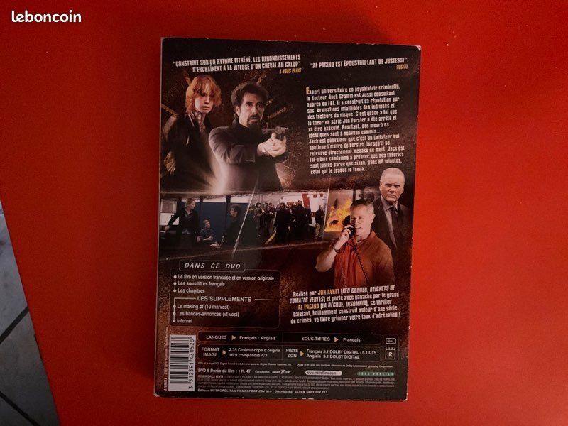 Tutti i DVDs: DVD 88 minutes avec Al Pacino – Usato da Veyrier venduto da Deniro2 1