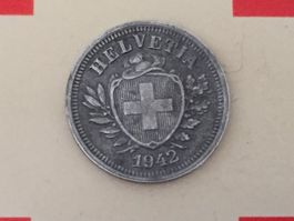 1 Rappen 1942 Zn, ss-vz