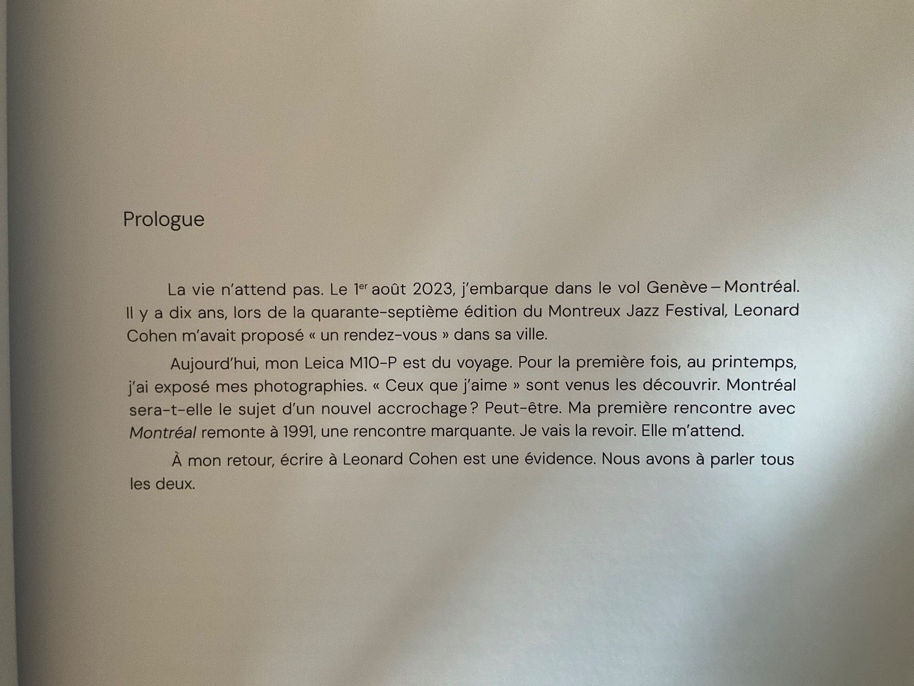 Libri: Stéphane Cusin Lettres à Leonard Cohen signé – Usato da Avenches venduto da Lactobacille 2