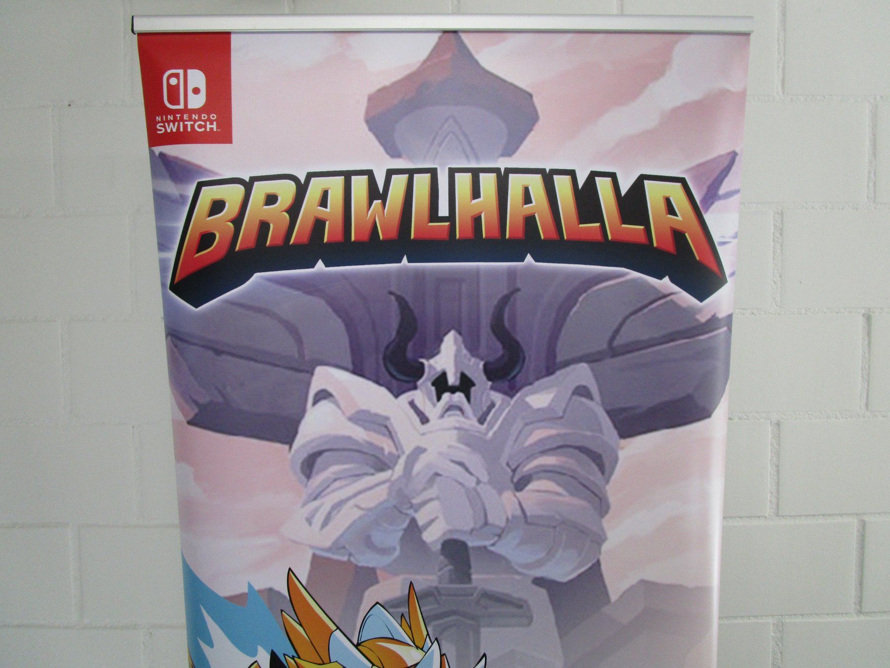 Giochi: Roll-Up Werbebanner Brawlhalla Nintendo – Usato da Goldau venduto da agestuffer 1