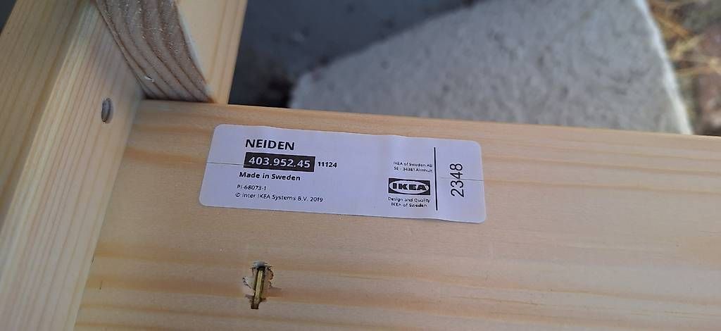 Letti: Bettgestell IKEA NEIDEN zu verschenken – Usato da Berikon venduto da texmurphy901 2