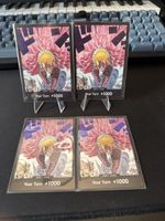 One Piece Karte - Foil Don!! 4x Doflamingo