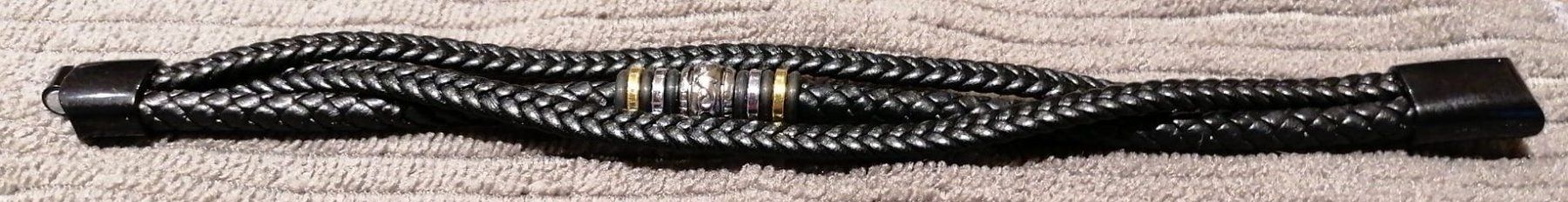 Bracelets: Armband in Lederoptik – Neuf (Voir description) à Grächen par Hel7890