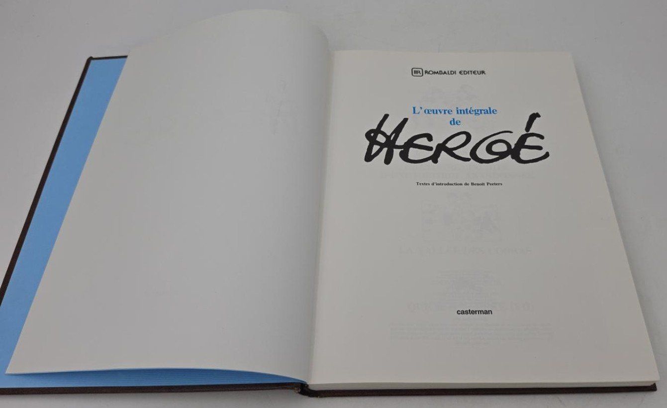 Comics: Hergé Œuvre intégrale Tome 9 Rombaldi Casterman – Gebraucht aus St-Sulpice VD von Davyd-a-Doc 2