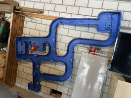 Wasserbahn Spielzeug Aqua Play viele Teile guter Zustand