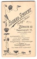 Fotografie Eduard Schucht, Zürich, Kase