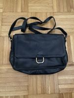 Sac bandoulière noir cuir bon état