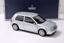 VW GOLF 4 GTI, SILBERMETALLIC, 1998, 1:18