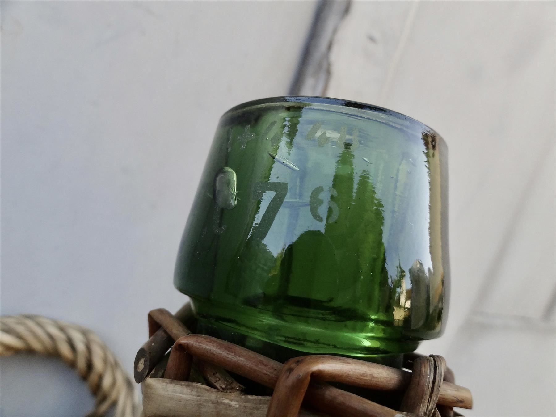 Bottiglie: alte grosse Korbflasche 7.6 Liter 1948 – Nuovo e nell'imballaggio originale da Kerzers venduto da Flaschenposten 4