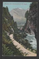 Ausgang der Taminaschlucht bei Ragaz  (M