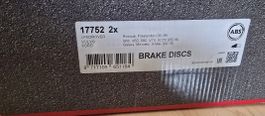ABS Brake Discs 17752 2x Landrover Volvo Ford