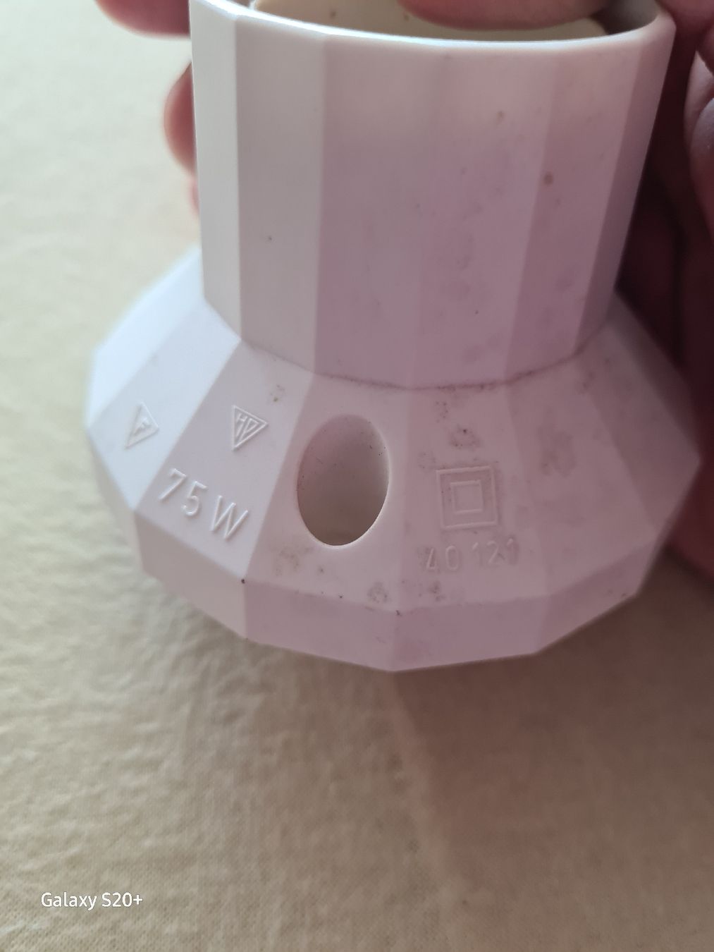 Lampadari & plafoniere: Weisse Deckenlampe Fassung weiss E27 – Usato da Zürich venduto da Alibaba1234 3