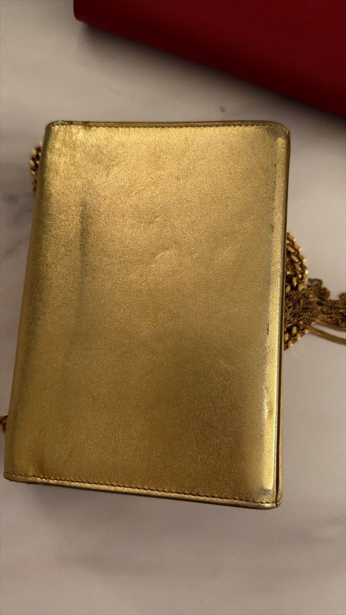 Saint Laurent Borse da donna: YSL Abendtasche gold  – Usato da Küsnacht ZH venduto da Glamour2019 2