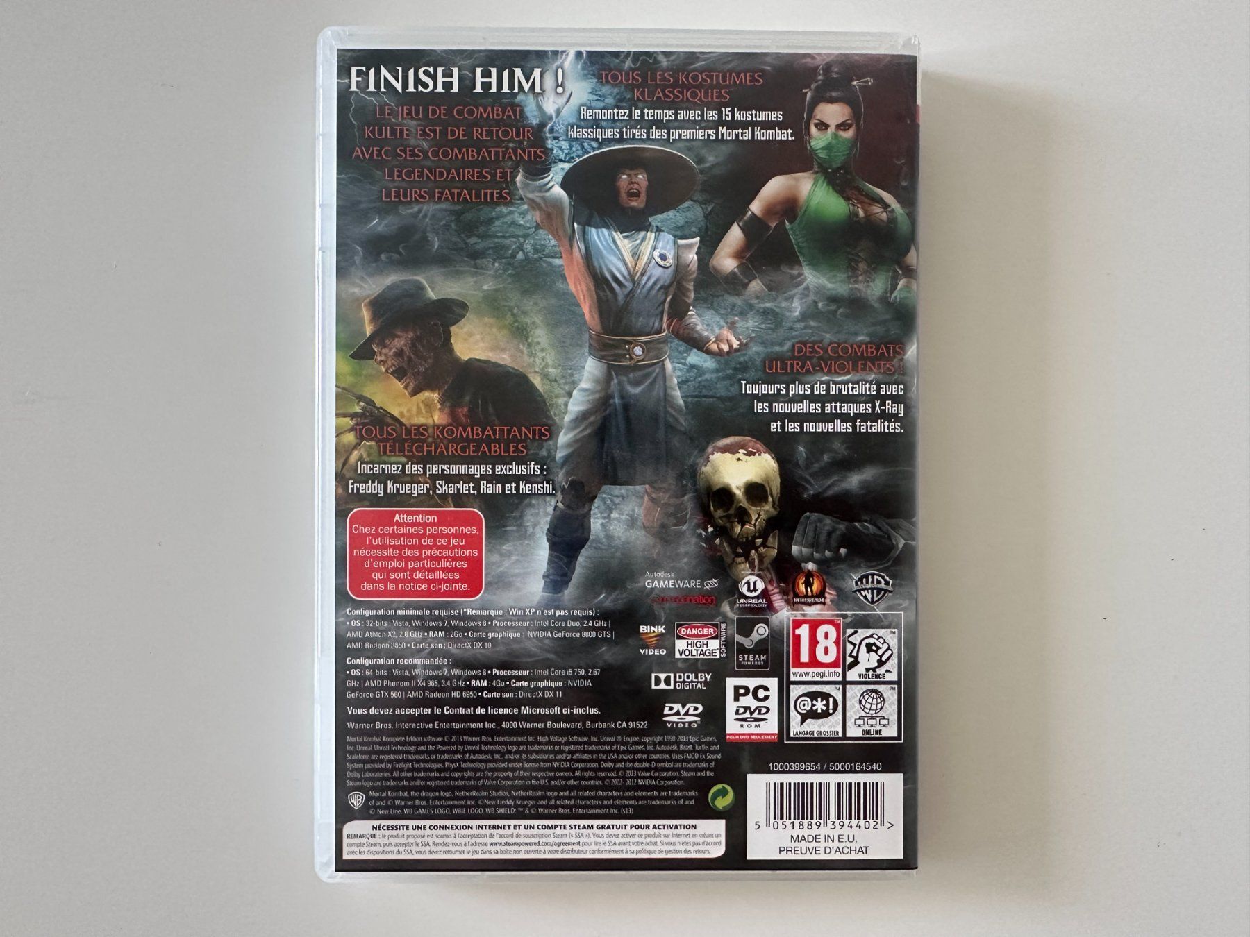 Giochi: Mortal Kombat: Komplete Edition, PC Games – Nuovo (secondo la descrizione) da Couvet venduto da nay_prh5 2