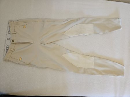 Kentucky Damen-Reithose Gr. 80 / 40 Lang / M beige