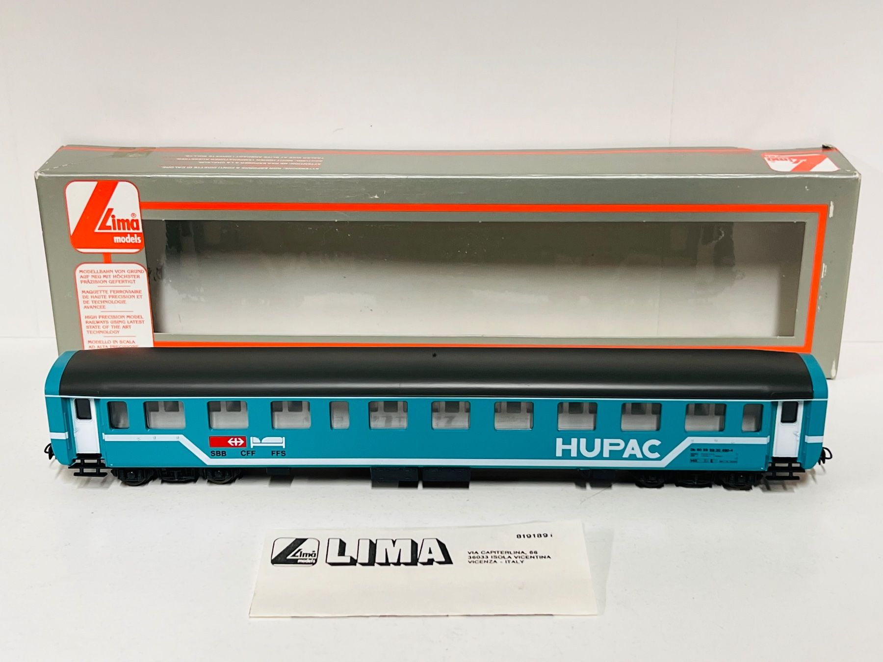 Lima Modellini di ferrovie: Lima 309515K SBB CFF HUPAC  H0 DC – Usato da Geroldswil venduto da TopTrain54