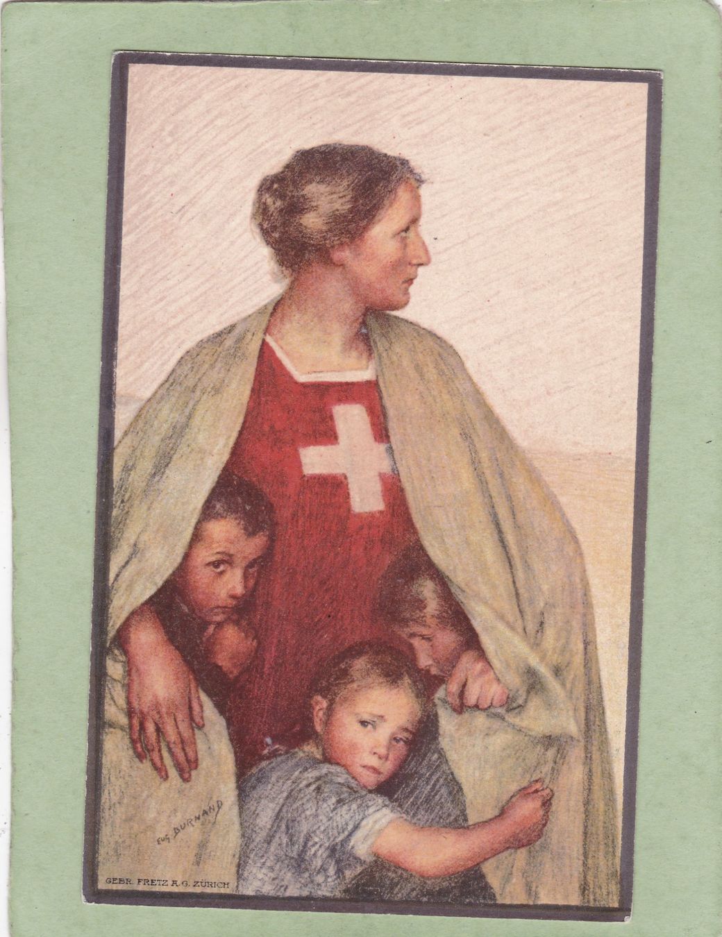 Ansichtskarten: Bundesfeier Postkarte (1917) – Gebraucht aus Herisau von Lisegrat2008
