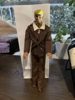 Ken Mattel Puppe 1968 mit originalem braunem Vintage-Kleid