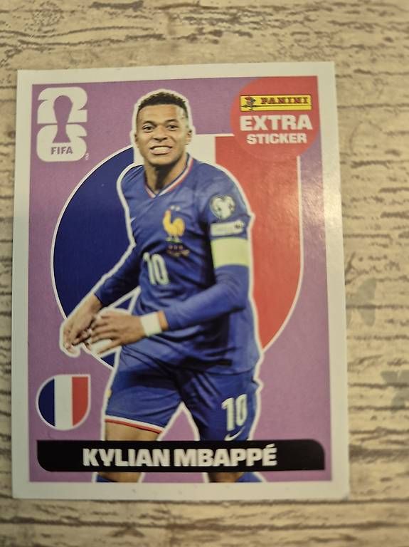 Carte collezionabili: Panini Extra Sticker Kylian Mbappè – Usato da Aarburg venduto da Vagos