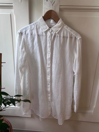 Leinenbluse von Uniqlo – Size M