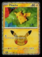 Pikachu 027/128 Pokemon 30th Celebration EN