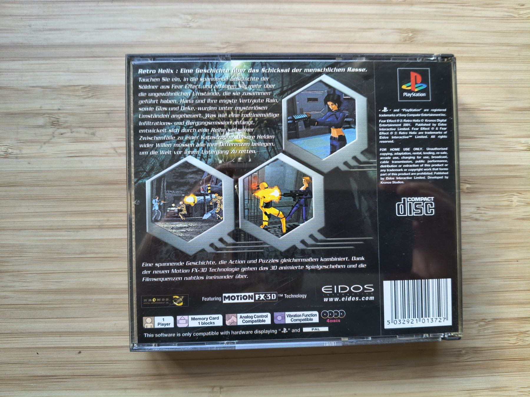 Giochi: Fear Effect 2: Retro Helix (PS 1) – Usato da Riedholz venduto da ste_96cd 1