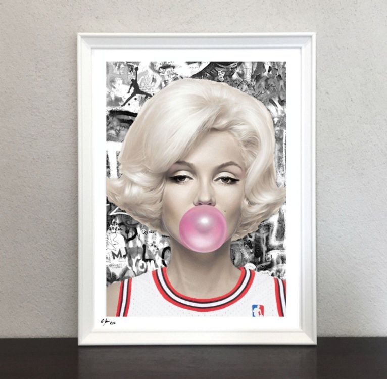 Marilyn monroe hot sale bulls jersey