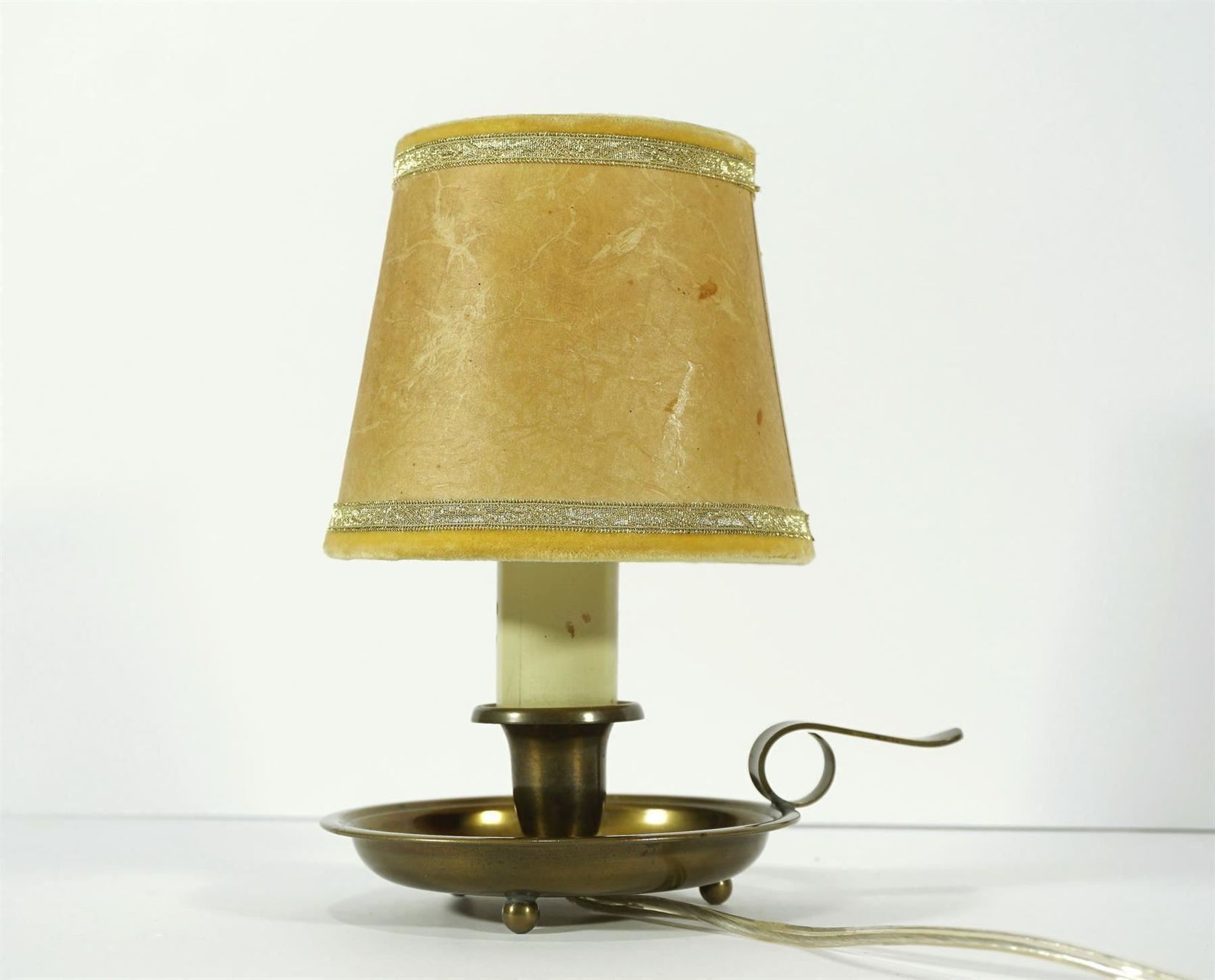 Lampade: originelles Vintage Messing Lämpli – Usato da Meggen venduto da Brockitare 1