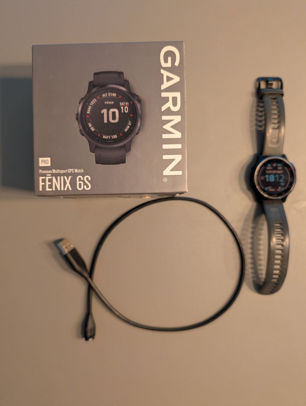 Garmin Smartwatch: Garmin Fenix 6S Pro – D'occasion à Zürich par bkey7